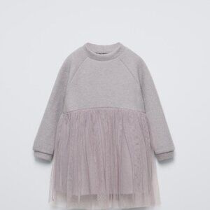 Zara tutu sweater dress - size 4 years old